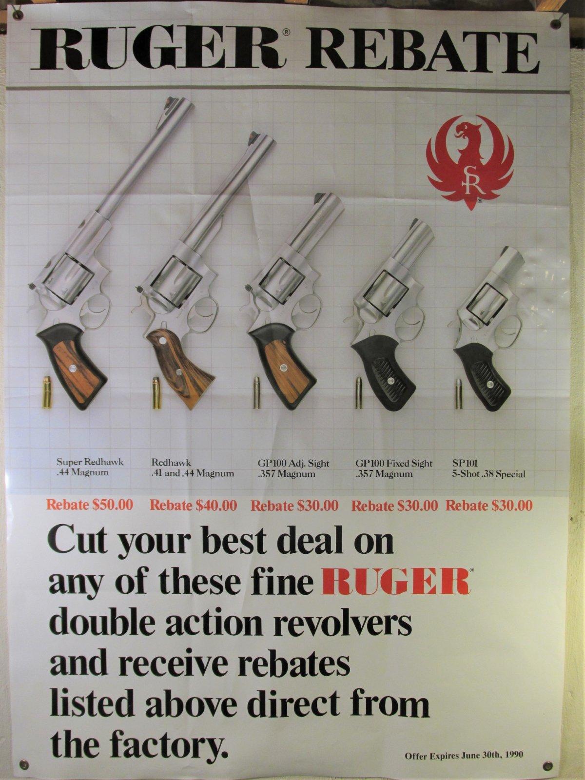 for-sale-1990-ruger-revolver-rebate-poster-rugerforum-ruger